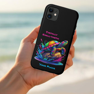 Colourful Turtle Splash iPhone 11 Case