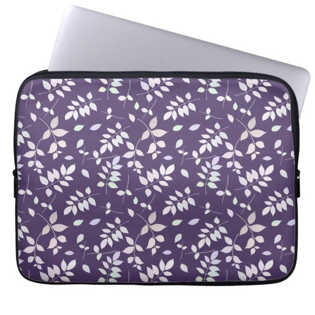 Colourful Twigs Laptop Sleeve (Front)