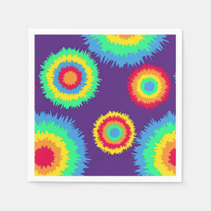 Colourful Tye Dye Napkin