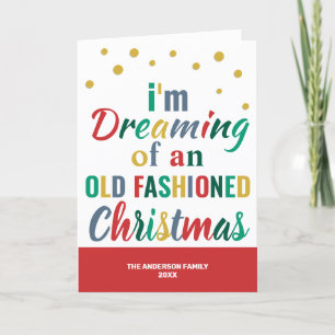 Colourful Typography Funny Christmas Goodbye 2020 Holiday Card