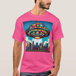 Colourful Ufo T-Shirt