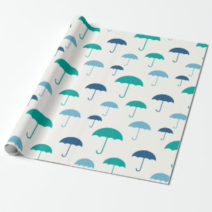 Colourful Umbrella Wrapping Paper