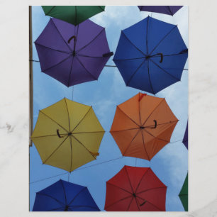 Colourful umbrellas
