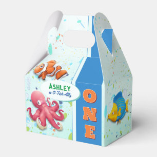 Colourful Under the Sea Kids Birthday Favour Box