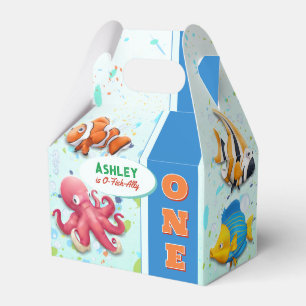 Colourful Under the Sea Kids Birthday Favour Box
