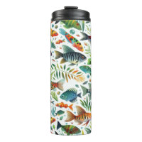 Colourful underwater fish art