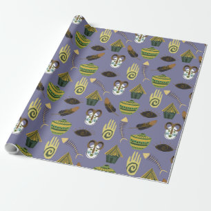 Colourful Uneven Pattern Wrapping Paper