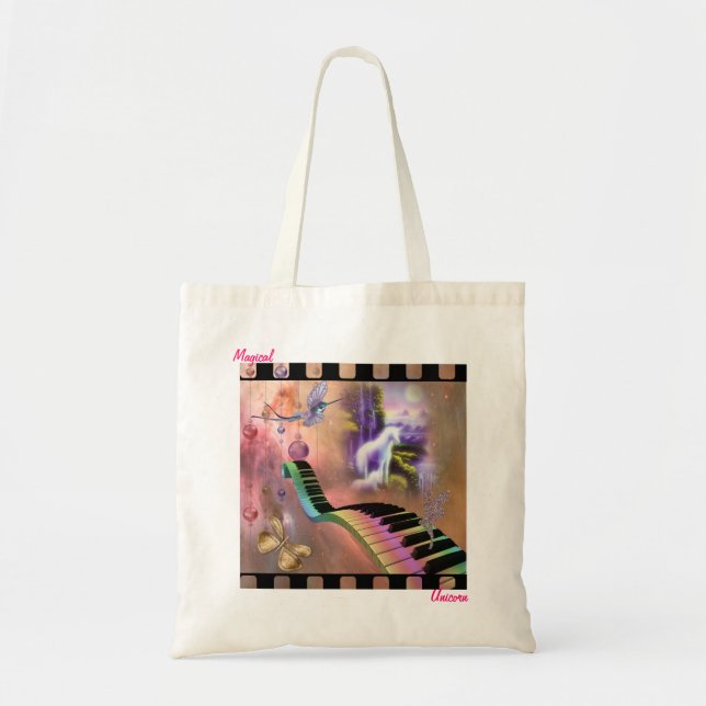 Colourful Unicorn Bag (Front)