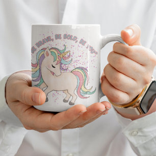 Colourful Unicorn Be You Ceramic Mug