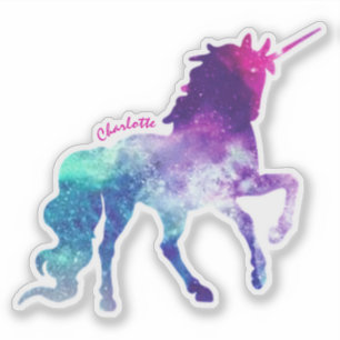 Colourful Unicorn Horse With Child's Name Craft