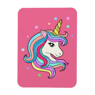 Colourful Unicorn Magnet