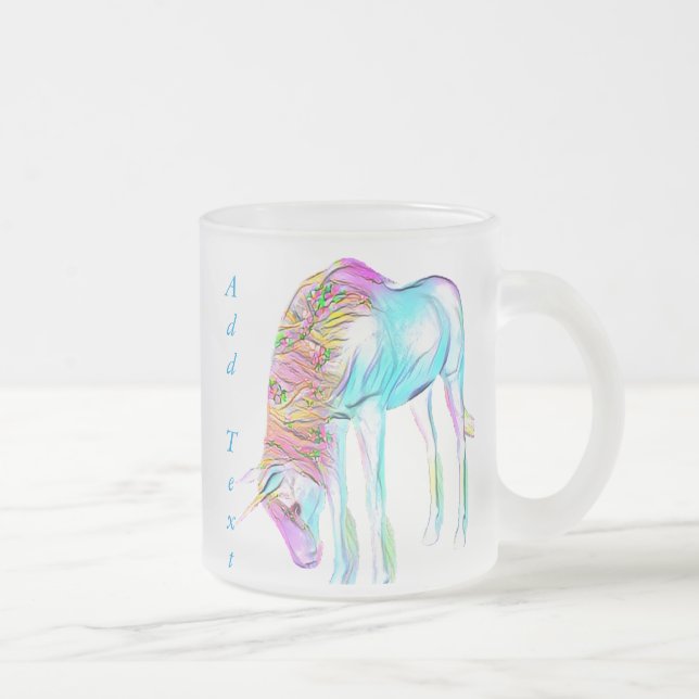 colourful unicorn mug (Right)
