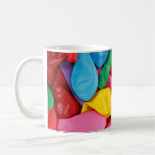 Colourful Uninflated Balloons Mug