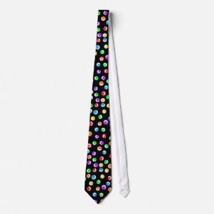 Colourful Unique Gum Ball  Tie