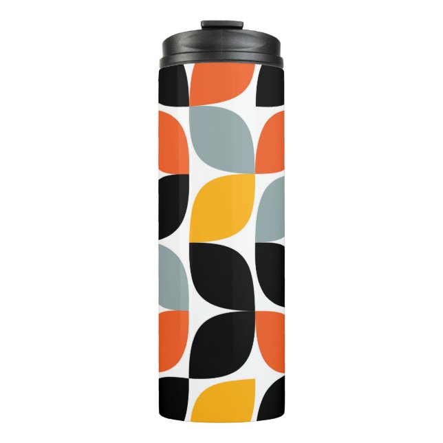 Colourful, unique, trendy, urban leaf concept thermal tumbler (Front)