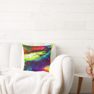 Colourful Universe Art. Buy Now Cushion
