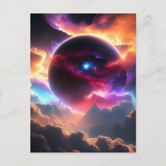 Colourful Universe  Postcard (Front)