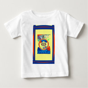 Colourful USA Change: A Festive Design Baby T-Shirt