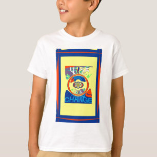 Colourful USA Change: A Festive Design T-Shirt