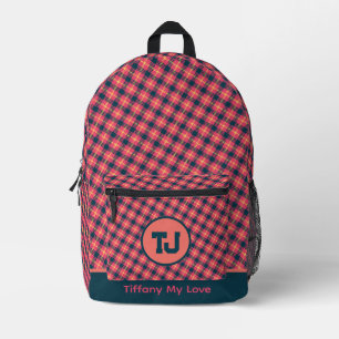 Colourful Vacation Favour Gift Backpack For Her