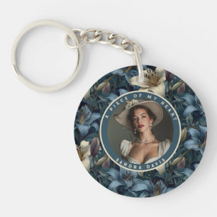 Colourful Valentine Gifts For Husband Floral Lilie Key Ring
