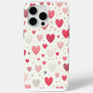 Colourful Valentine's day heart iPhone 15 Pro Max Case