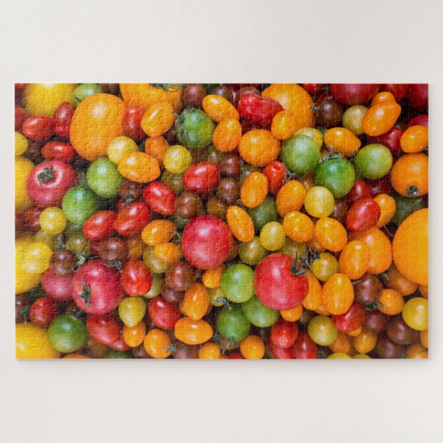 Colourful Variety of Tomato Species Jigsaw Puzzle (Horizontal)