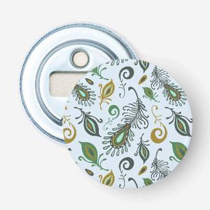 Colourful Various Feathers Bottle Opener