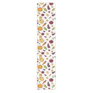 Colourful Vegetable Table Runner