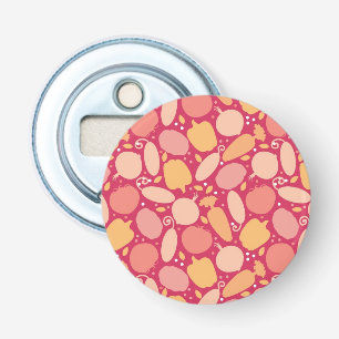 Colourful vegetables pattern bottle opener