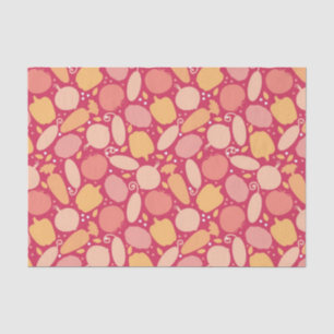 Colourful vegetables pattern tissue paper
