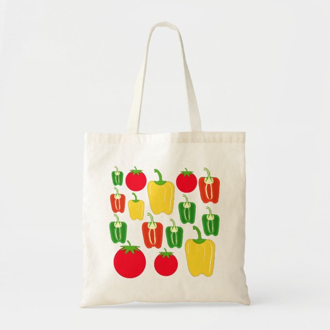 Colourful Vegetables. Tote Bag (Front)