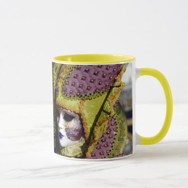 Colourful Venetian Couple Mug (Right)