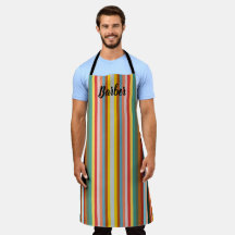 Colourful Vertical Retro Stripes 