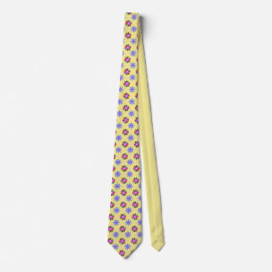 Colourful & Vibrant Abstract Design Tie