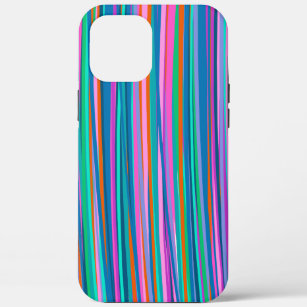 Colourful Vibrant Stripes Playful Bright Colours Case-Mate iPhone Case