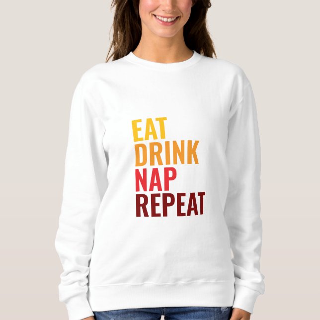 colourful vibrant unique classic women's  sweatshirt (Front)
