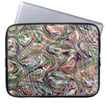 Colourful Victorian Marbled Paper Cover