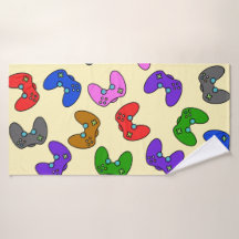 Colourful Video Game Controllers