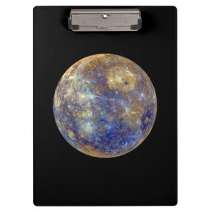 Colourful View of Mercury Clipboard