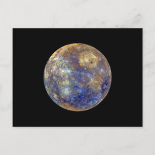 Colourful View of Mercury Postcard