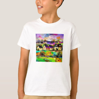 Colourful Village T-Shirt