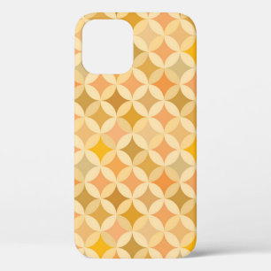 Colourful vintage: abstract pattern. iPhone 12 case