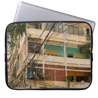 Colourful Vintage Building - Vietnamaged, ancient,