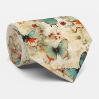 Colourful Vintage Butterflies and Flowers (3)
