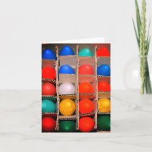 Colourful Vintage Christmas Light Bulbs in a Box