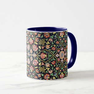 Colourful Vintage Floral Indian Mandala Pattern Mug