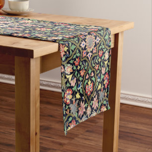 Colourful Vintage Floral Indian Mandala Pattern Short Table Runner