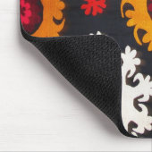Colourful Vintage Folk Art Fabric Mouse Mat (Corner)