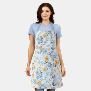 Colourful Vintage Inspired Floral Pattern  Apron
